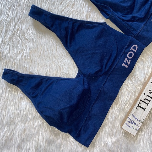 2x Izod Sport Style Bra - Picture 2 of 4